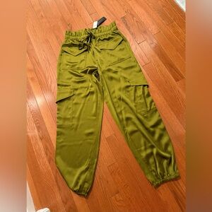 Banana Republic Satin Joggers (M)